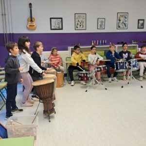 Taller de percussió